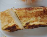 流行りの高級食パンで、フレンチトースト♪作り方3写真