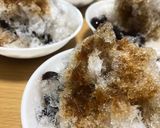 黒蜜黒豆かき氷作り方9写真