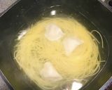 麺つゆでトマトアボカドえび水の冷製パスタ作り方3写真