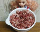 リカちゃん♡ハンバーグ(BEAR)ꕤ作り方1写真