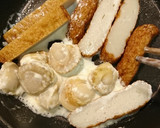 さつま揚げとベビーホタテのマヨ炒め作り方2写真