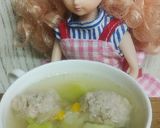 リカちゃん♡ベジブロ?ミートボールスープ作り方14写真