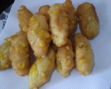 豆腐であっさり！たっぷりコーンドーナツ作り方5写真