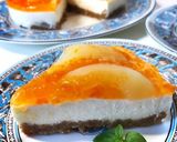 白桃のレアチーズケーキ作り方13写真