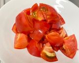 オニオントマトサラダ作り方1写真
