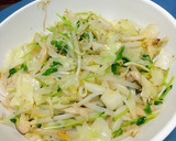 焼きそばも魚肉ソーセージ！片目？乗せ！作り方4写真