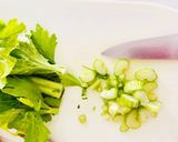 簡単美味しい★セロリ山椒のおつまみ作り方1写真