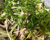 ツナと赤玉ねぎのとうふそうめん風作り方5写真