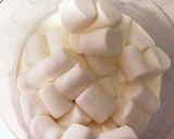 焼かないケーキ♡桃のお花ムースケーキ作り方3写真