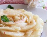 焼かないケーキ♡桃のお花ムースケーキ作り方8写真