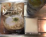 とろろとオクラの冷やし蕎麦作り方1写真