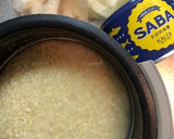 エリンギと玉ねぎの鯖缶炊き込みご飯作り方1写真