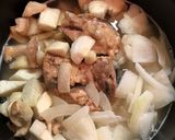 エリンギと玉ねぎの鯖缶炊き込みご飯作り方2写真