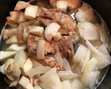 エリンギと玉ねぎの鯖缶炊き込みご飯作り方2写真