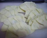 アボカド&生ハムディップ餃子の皮包み揚げ作り方3写真