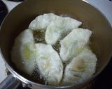 アボカド&生ハムディップ餃子の皮包み揚げ作り方4写真