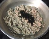 簡単つまみ!とうもろこしとひき肉の炒め物作り方2写真