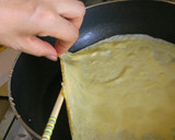 簡単クレープ with 栗ポテトソース作り方10写真