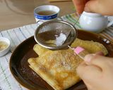 簡単クレープ with 栗ポテトソース作り方13写真