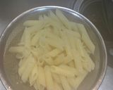サバ水煮とトマト缶のグルテンフリーペンネ作り方4写真