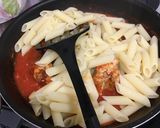 サバ水煮とトマト缶のグルテンフリーペンネ作り方5写真