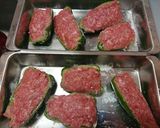 簡単！定番のピーマンのチーズ入り肉詰め作り方8写真