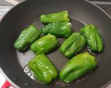 簡単！定番のピーマンのチーズ入り肉詰め作り方9写真