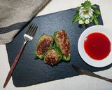 簡単！定番のピーマンのチーズ入り肉詰め作り方11写真