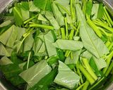 調味料3つだけ！ シンプルな 空芯菜炒め作り方3写真