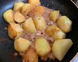 簡単☆塩辛とブルーチーズの焼きポテト作り方4写真