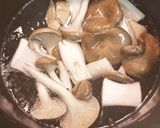 豚とキノコのゴマドレ和え作り方1写真
