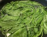 アマランサスの胡麻和え作り方1写真