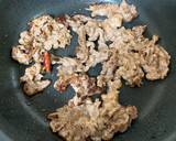 牛肉と水切り豆腐のオイスターソース炒め作り方16写真
