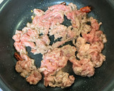 牛肉と水切り豆腐のオイスターソース炒め作り方15写真
