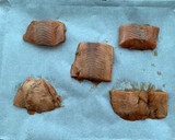 鮭のおろし焼き　作り方5写真