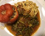 ベルペパー肉詰め作り方15写真