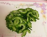 苦手克服!!ゴーヤの和え物作り方1写真