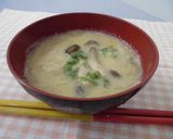 豆乳味噌汁作り方4写真
