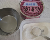 ゆであずき缶で簡単水ようかん作り方1写真