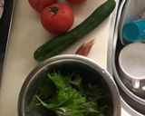トマトとツナの盛り付け素麺作り方1写真