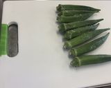 オクラととろろのネバネバ丼作り方1写真