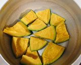 基本の煮物♫調味料4つ！ かぼちゃの煮物作り方2写真