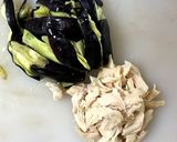 なすとささみのサッパリ素麺作り方4写真