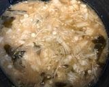 残った味噌汁で！味噌トマトリゾット♡作り方1写真