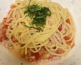 ツナトマトと大葉の冷製パスタ作り方4写真