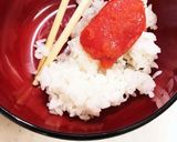残ごはんでチーズせん明太子チーズ④ 簡単作り方1写真