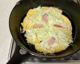 なんちゃって　お好み焼き　小麦粉不要作り方2写真