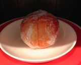 レンジで簡単!包丁いらず、桃の皮むき作り方3写真