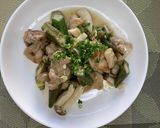 オクラと鶏肉のさっぱりぽん酢炒め作り方6写真