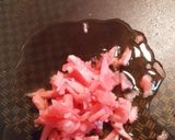 めんつゆだけで鯖水煮缶と紅生姜フレーク作り方1写真